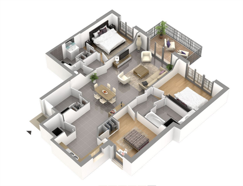 Rechercher un appartement neuf à Viroflay dans la résidence Interfaces